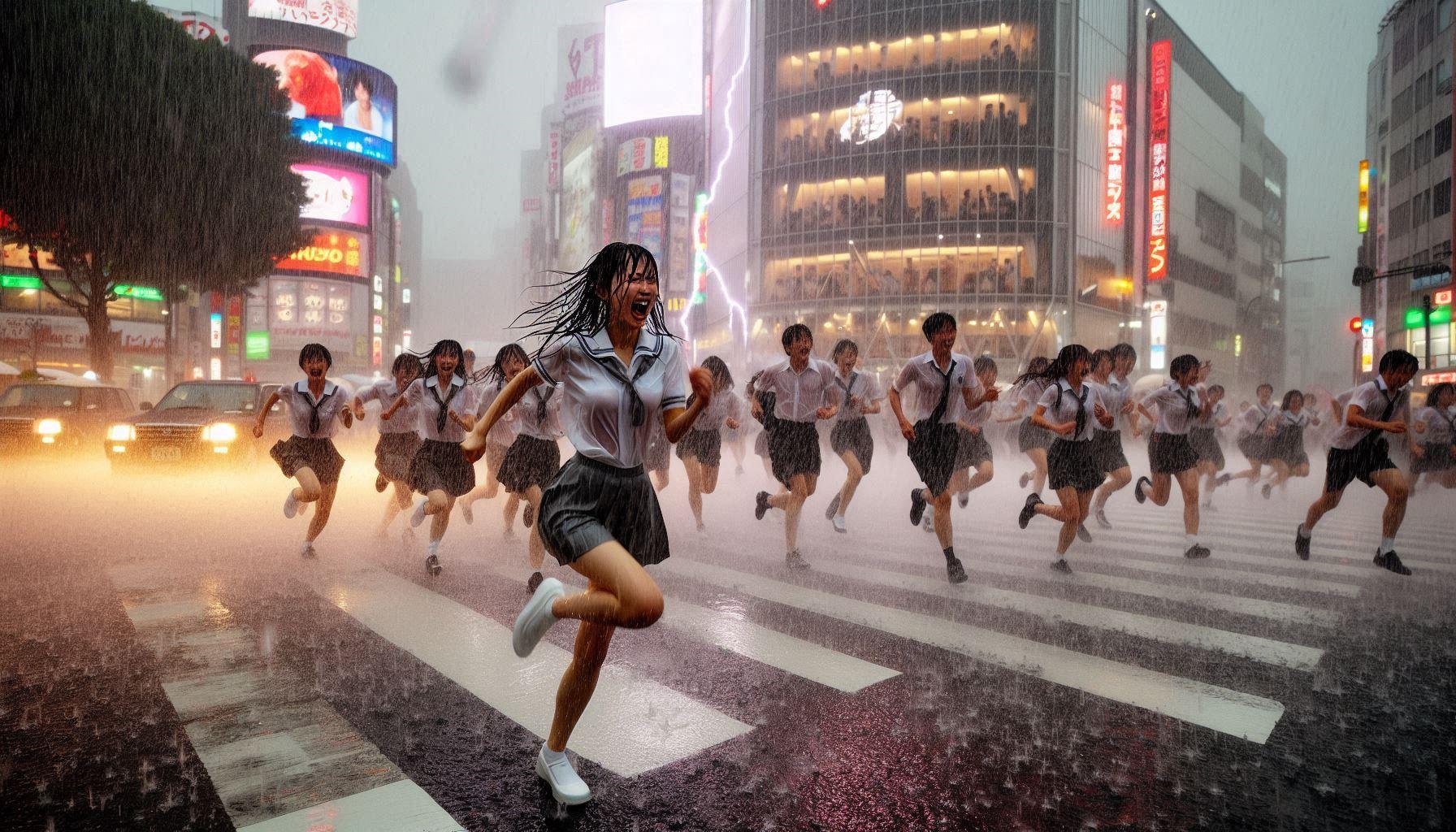 最近は天気が不安定ですね | の人気AIイラスト・グラビア