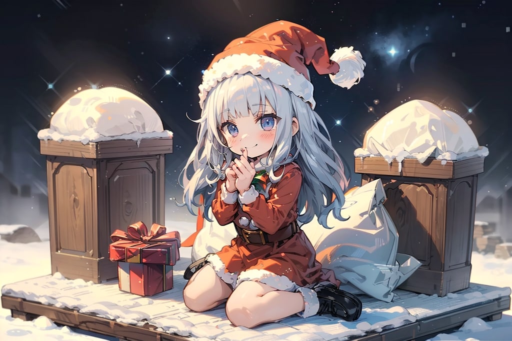 煙突のとなり、粉雪と期待のあいだ