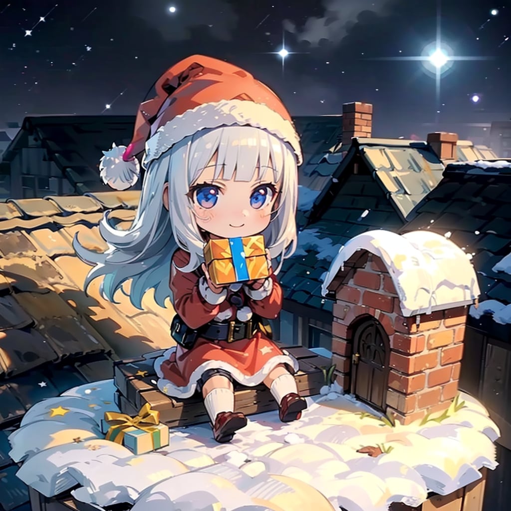 煙突のとなり、粉雪と期待のあいだ