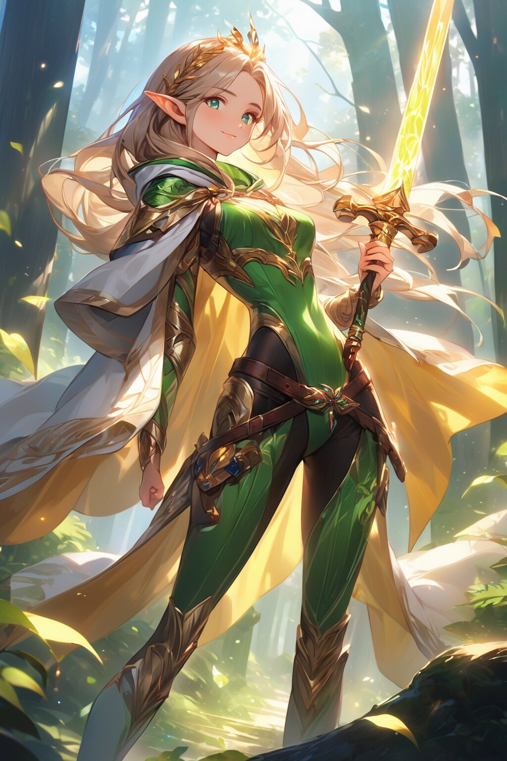 エルフの騎士 | の人気AIイラスト・グラビア