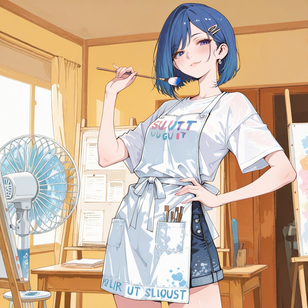 真夏のアートスタジオ