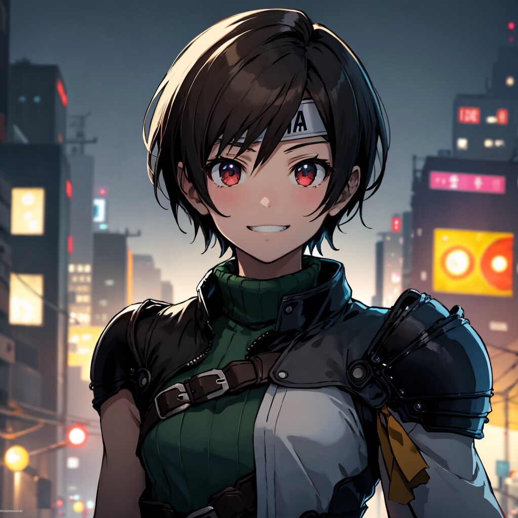 ファイナルファンタジー7のユフィちゃん
