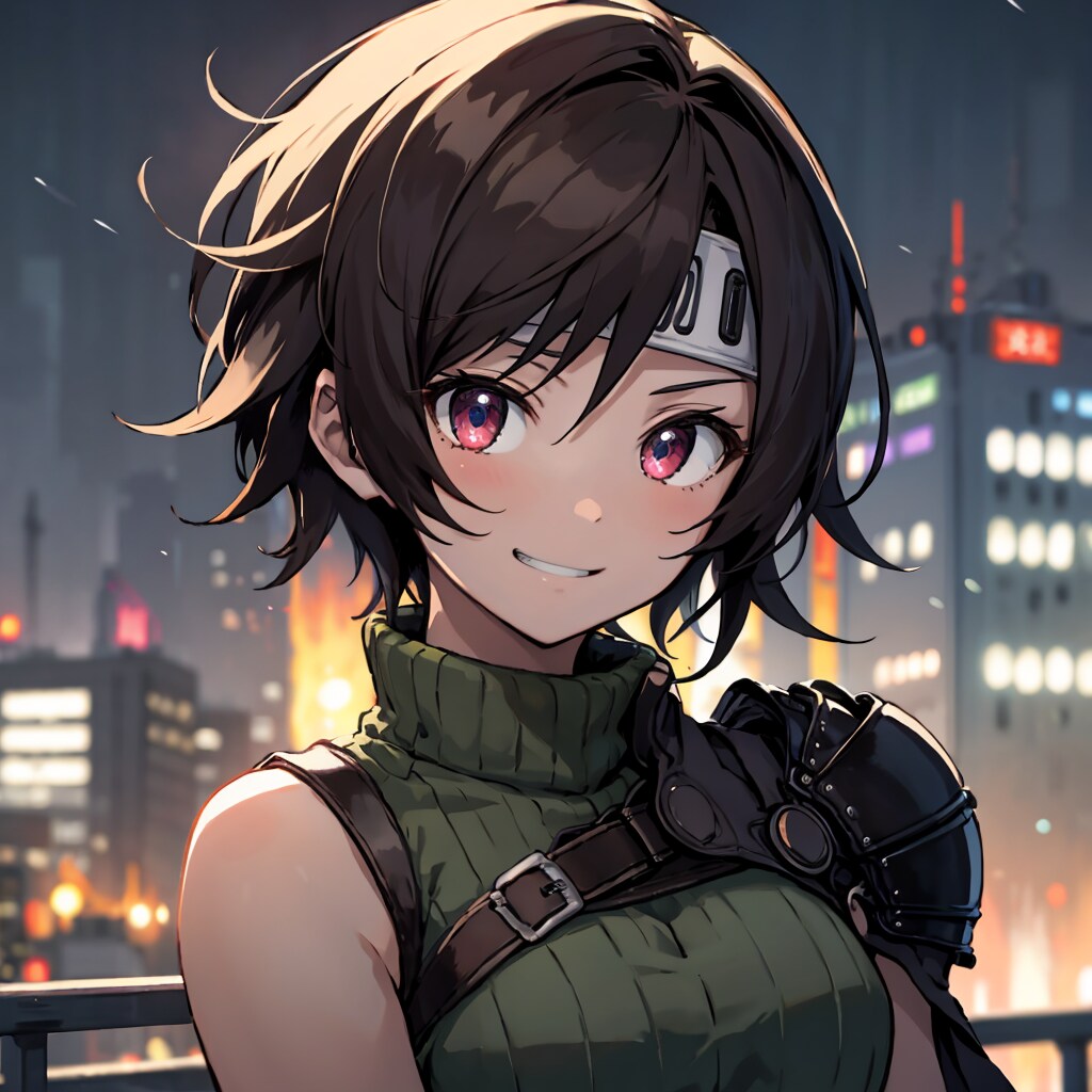 ファイナルファンタジー7のユフィちゃん