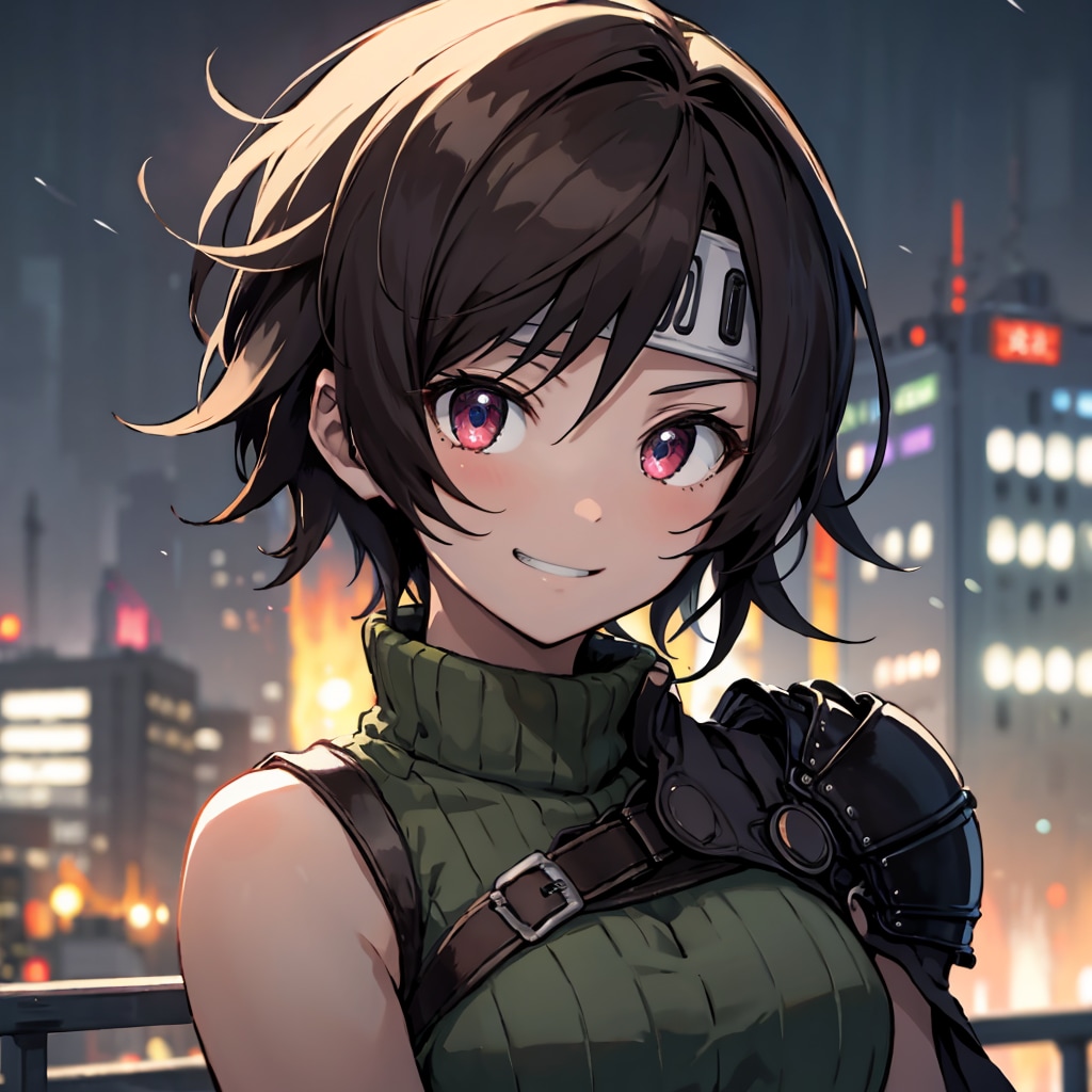 ファイナルファンタジー7のユフィちゃん