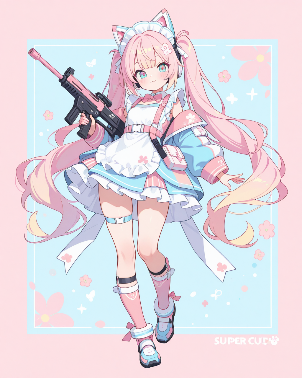 パステルツインテール