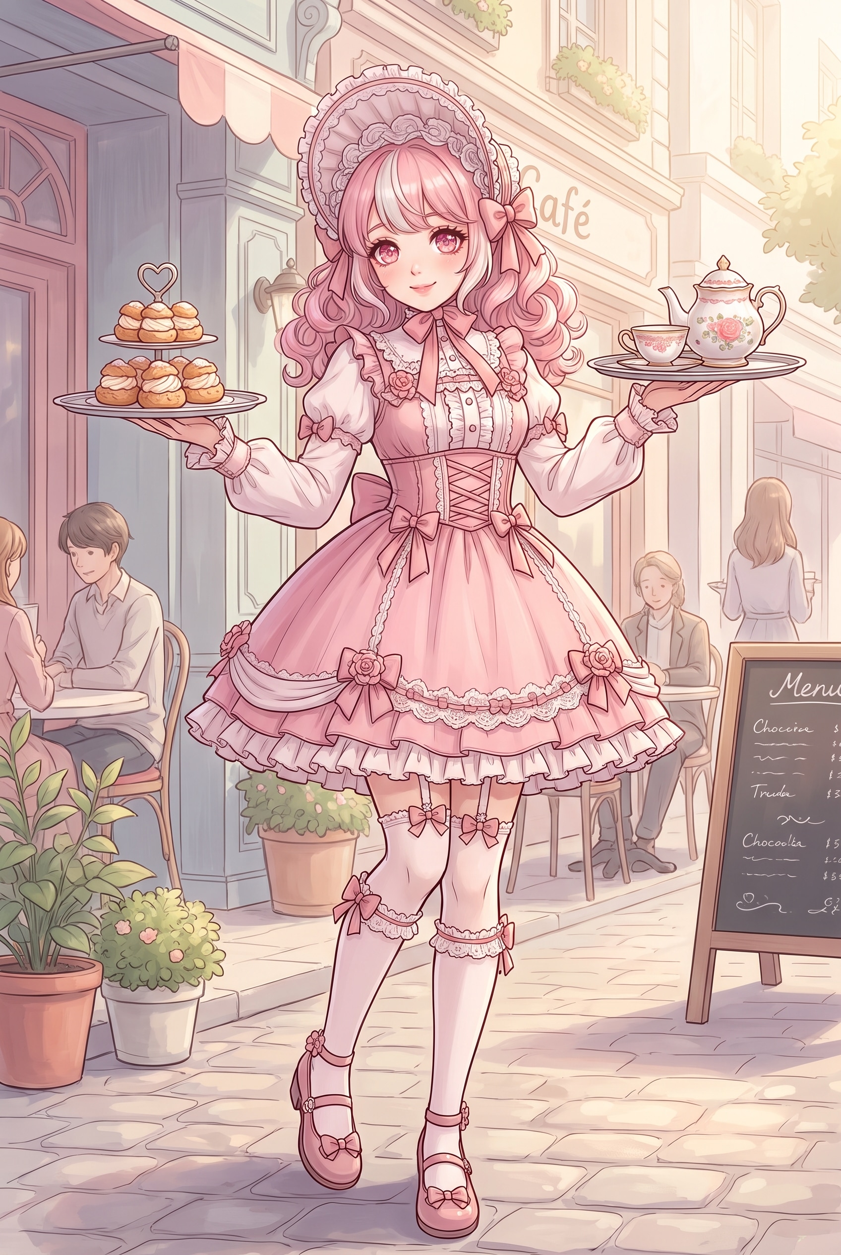 薔薇茶会の陽だまり