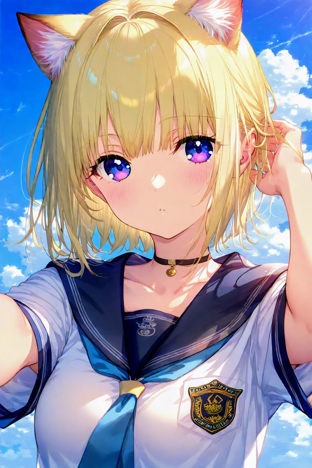 😻ネコミミセーラーちゃん | の人気AIイラスト・グラビア