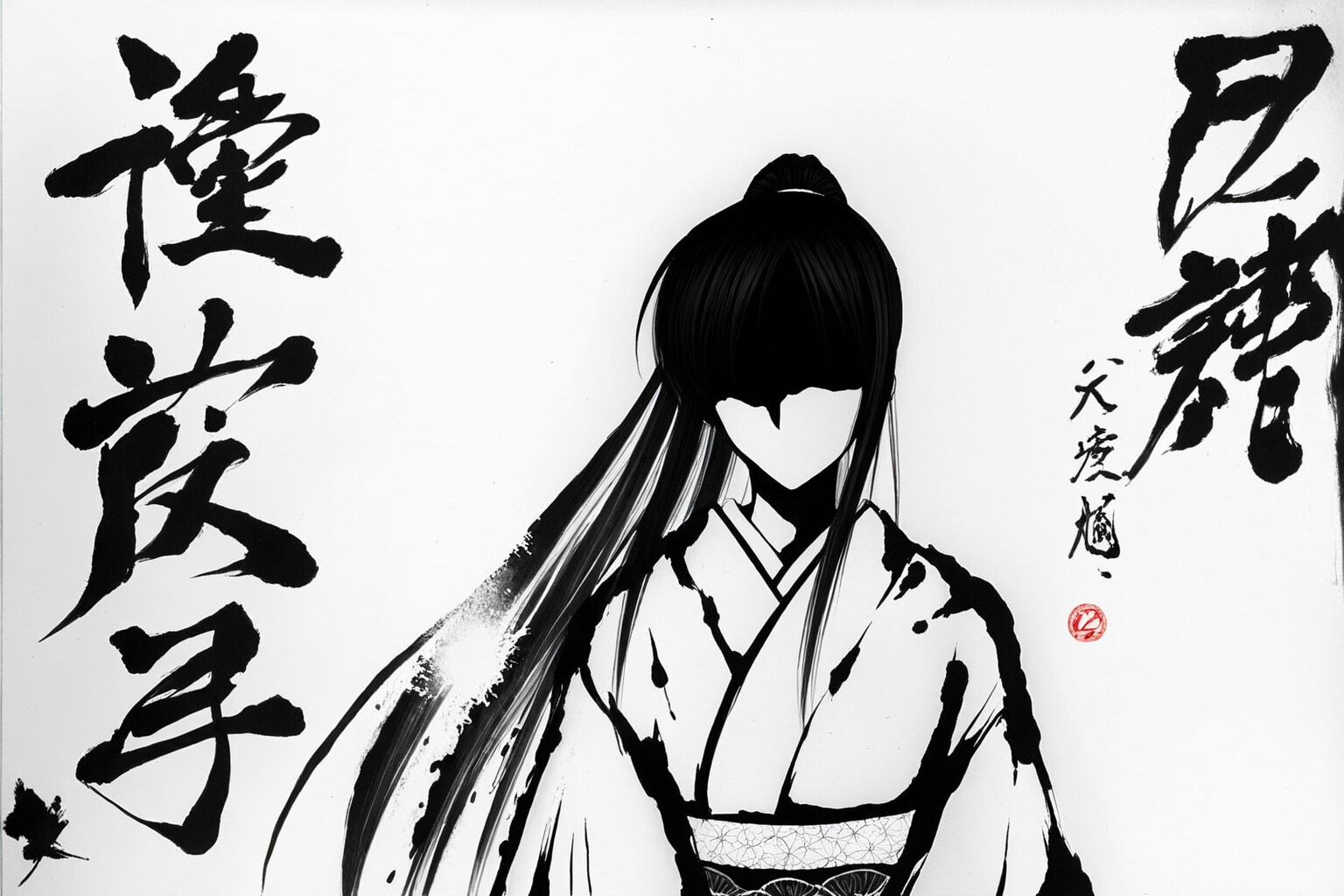 百鬼夜行 のっぺらぼう | の人気AIイラスト・グラビア