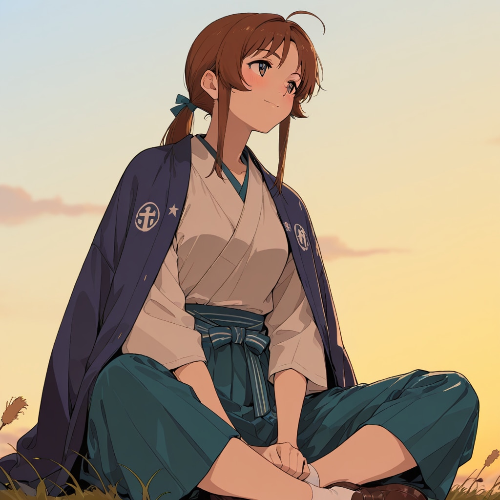 夕暮れ