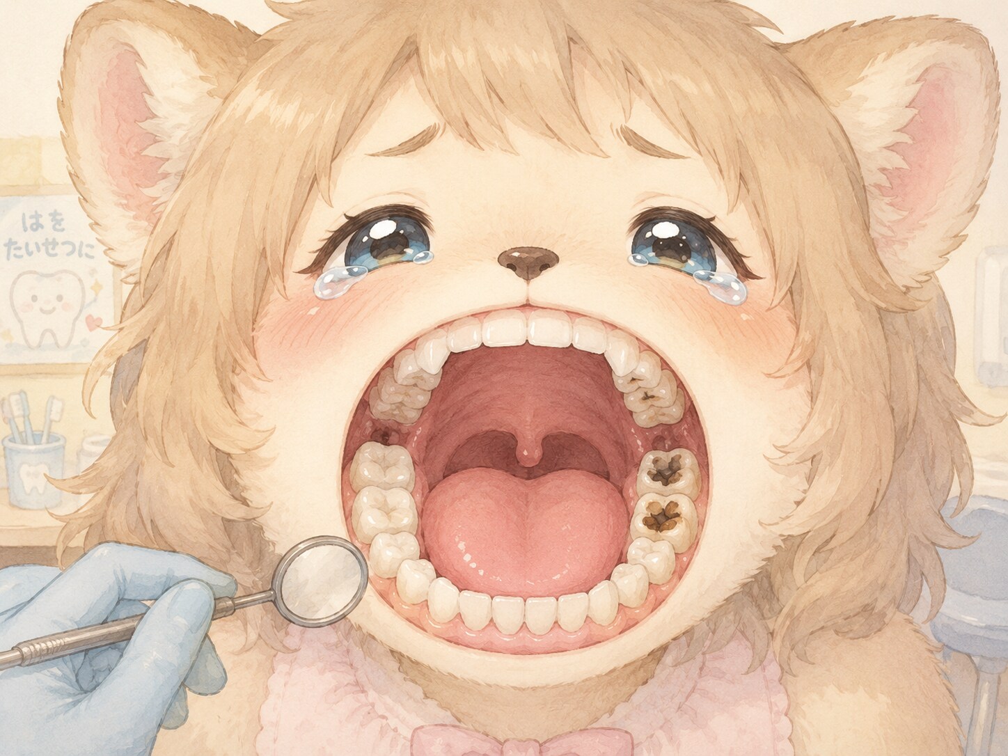 けものおねえさんの歯科検診 | の人気AIイラスト・グラビア