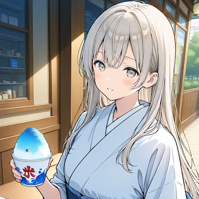 かき氷女
