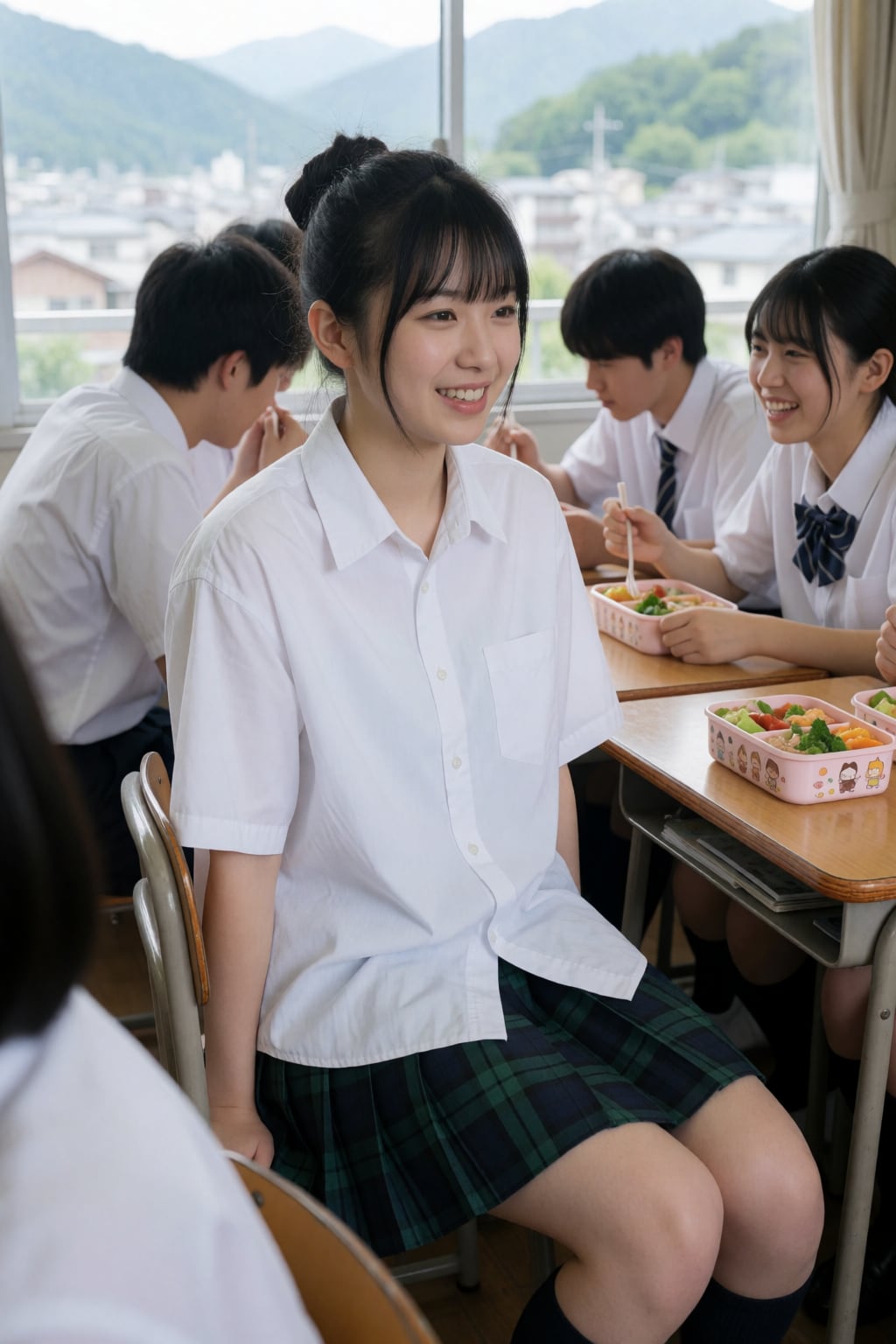 お団子JKいつもの生活に戻る