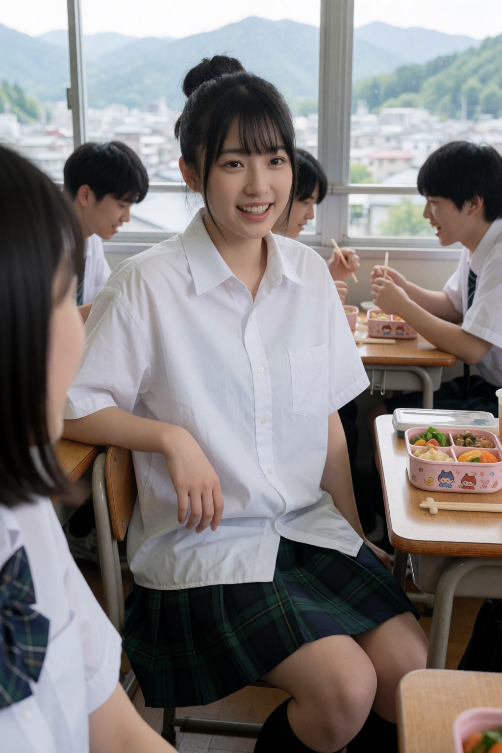 お団子JKいつもの生活に戻る