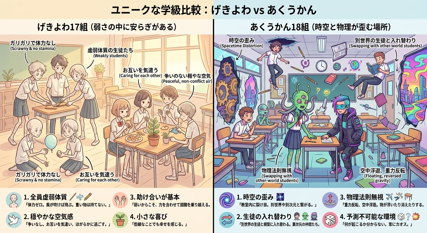 げきよわ17組とあくうかん18組 | の人気AIイラスト・グラビア