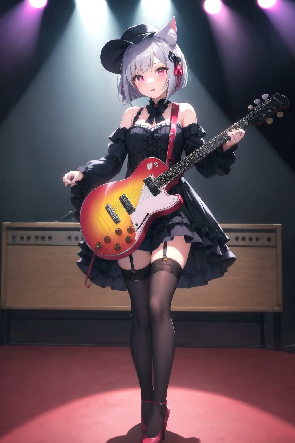 V4B MEIKO🌹ゴスロリでライブ