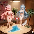 【#あの子をフィギュア化】リゾート地でナイスバディな魔法少女のお姉さん 6枚目
