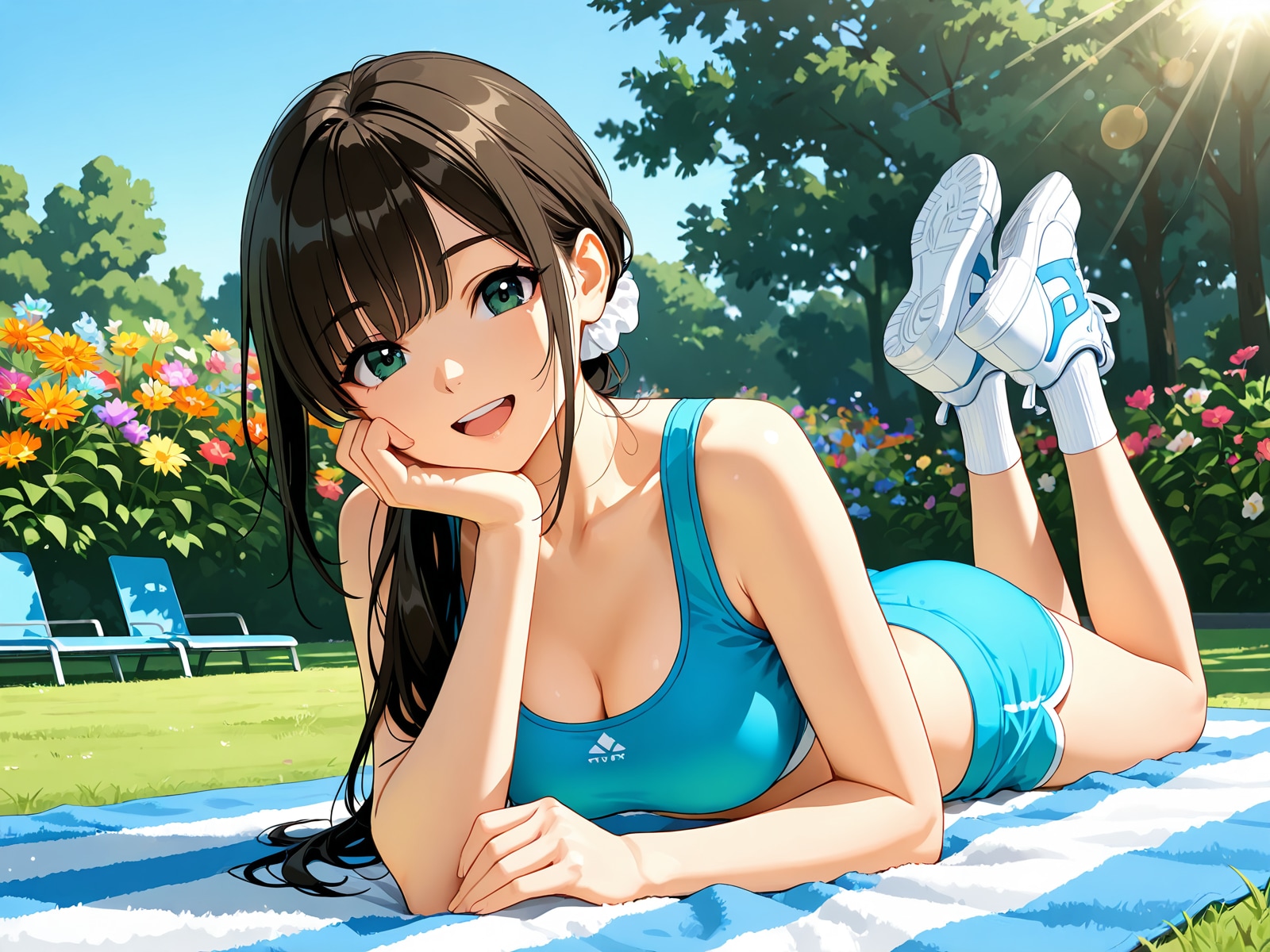 お兄ちゃん、隣においで……あかりといいことしよ！