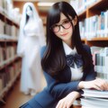 図書館の美人司書 3枚目