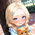 ……ねえ、変態兄ちゃん……舐め回うように見てるけど……まさか、ドロワーズも大好物なんて言わないよね……うみゃ！　変態！ 3枚目