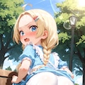 ……ねえ、変態兄ちゃん……舐め回うように見てるけど……まさか、ドロワーズも大好物なんて言わないよね……うみゃ！　変態！ 2枚目