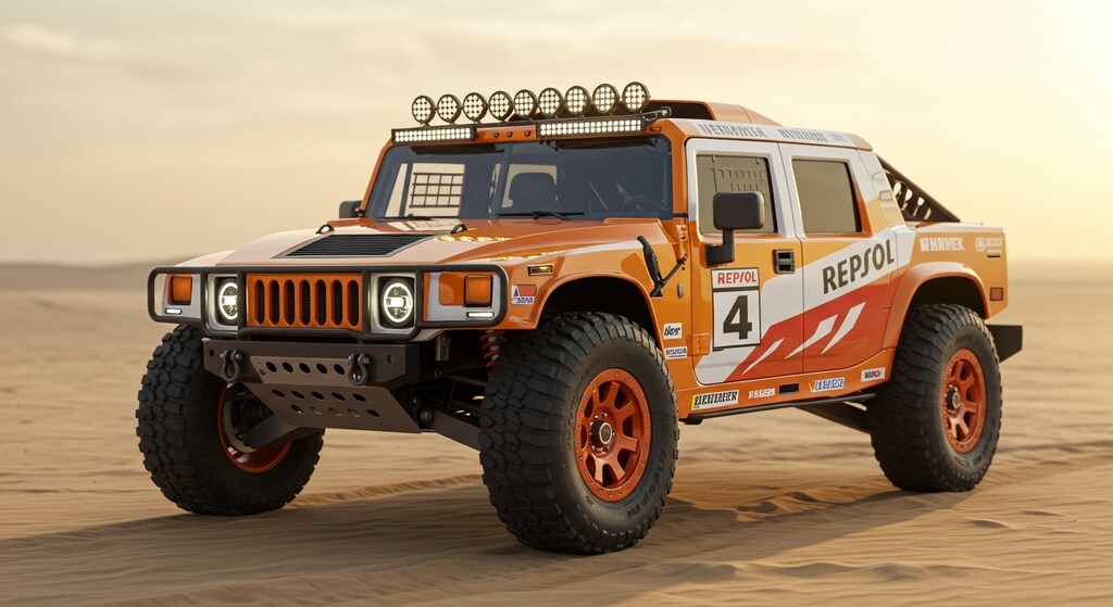 レプソルカラーハマーラリーカー