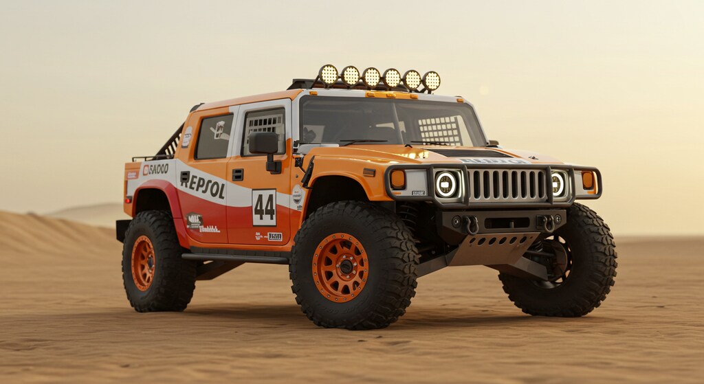 レプソルカラーハマーラリーカー