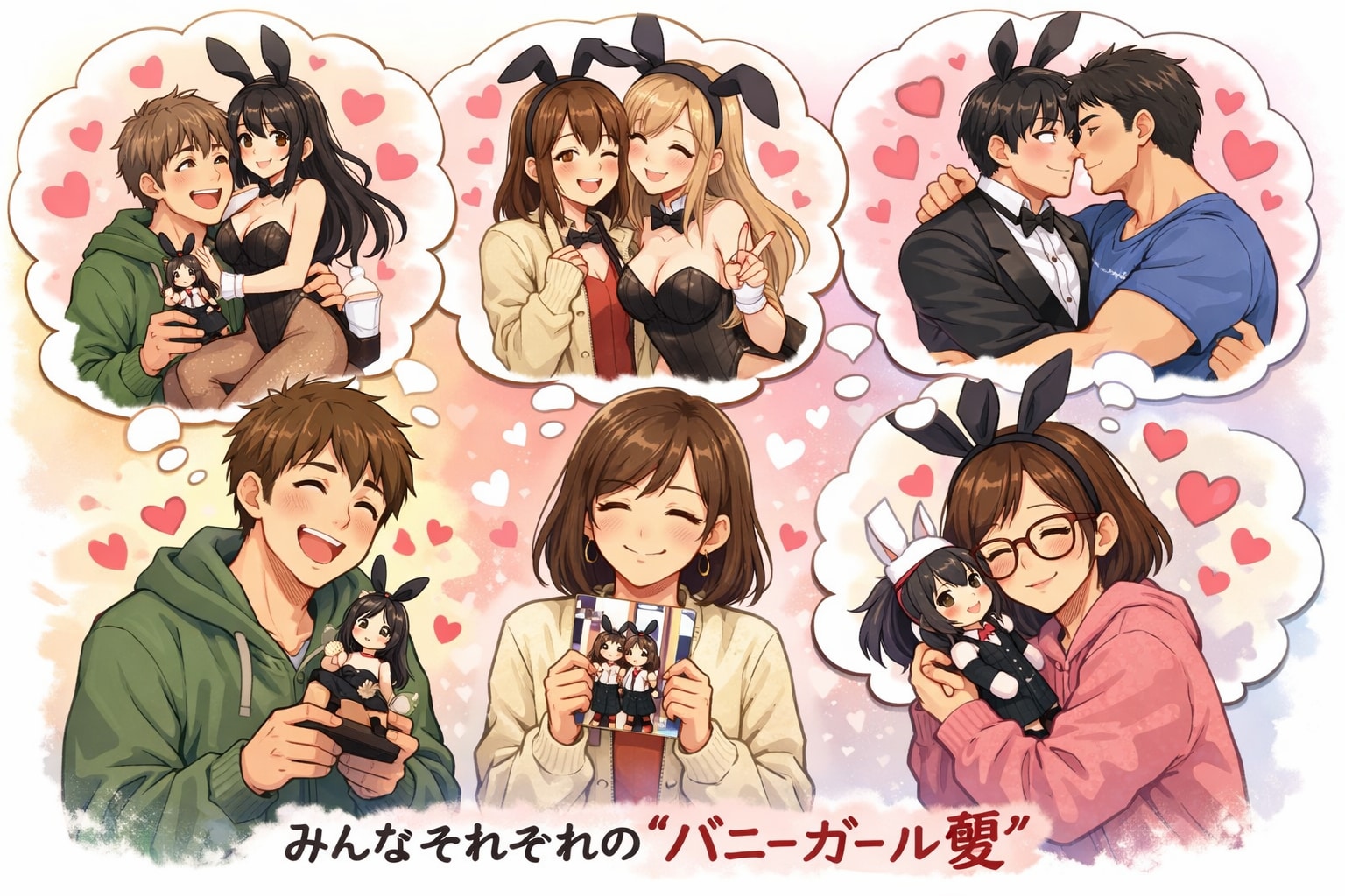 人それぞれ〜 好きな人々〜 | の人気AIイラスト・グラビア