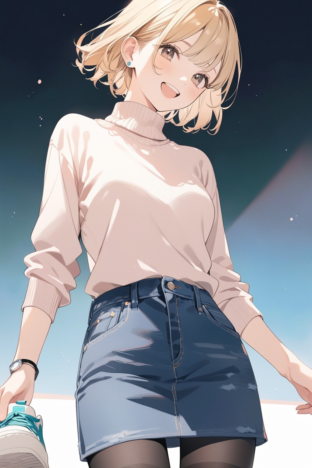 黒タイツを含むファッション（3） | の人気AIイラスト・グラビア