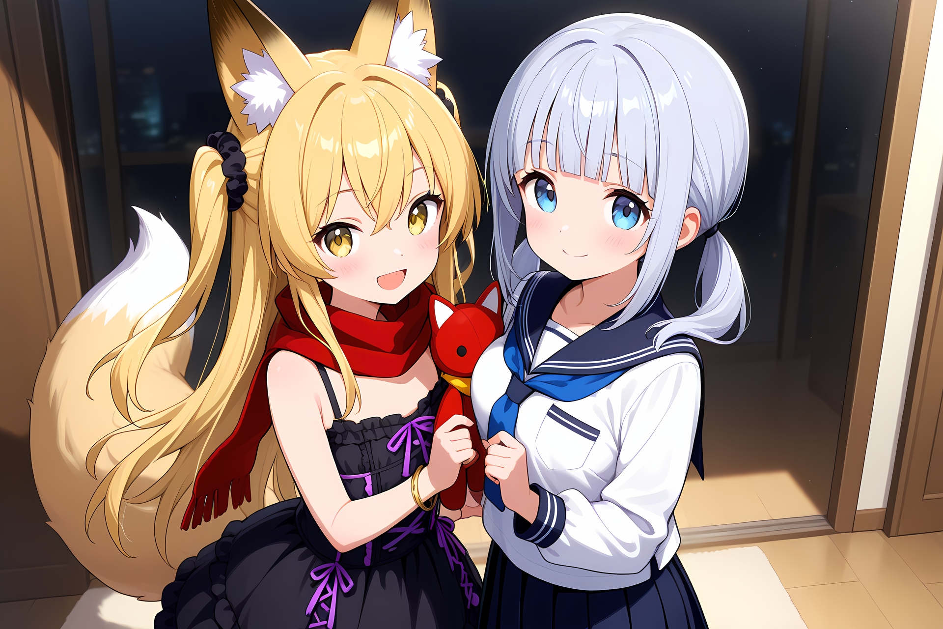 【お礼】ミラさんと仲良し | の人気AIイラスト・グラビア