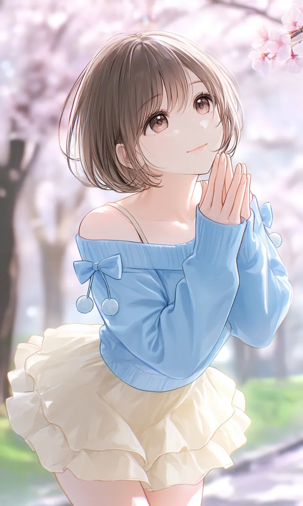 春色コーデが上手くいきますよーに