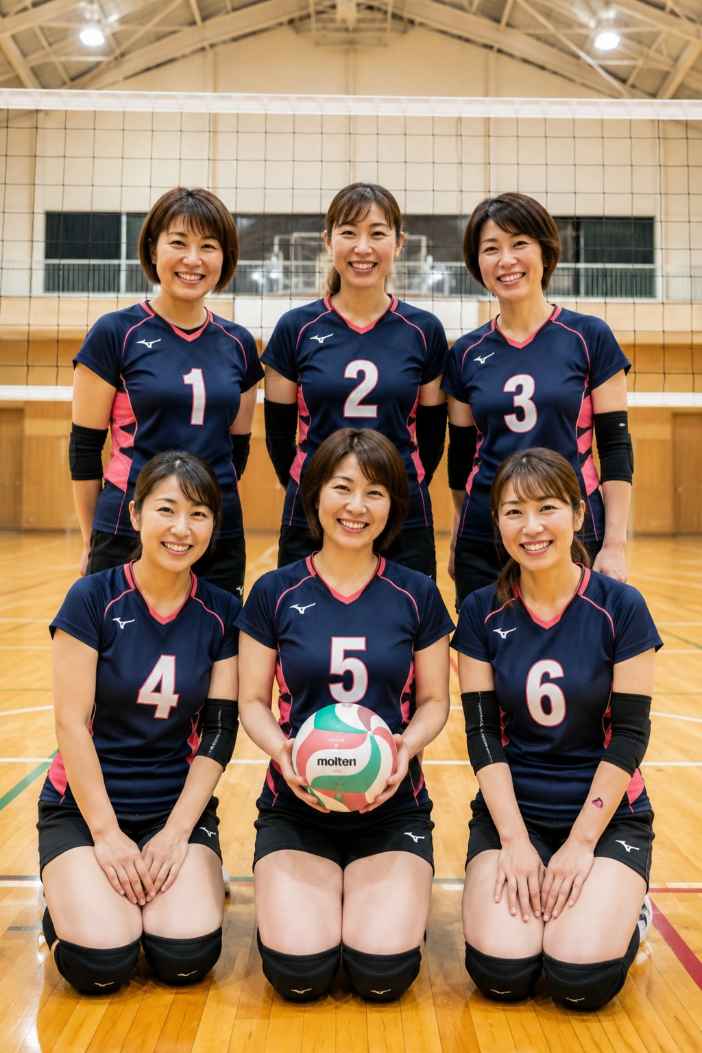 女子アスリート×ママさんバレーボールチーム