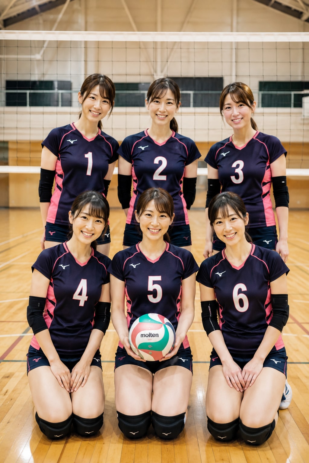 女子アスリート×ママさんバレーボールチーム