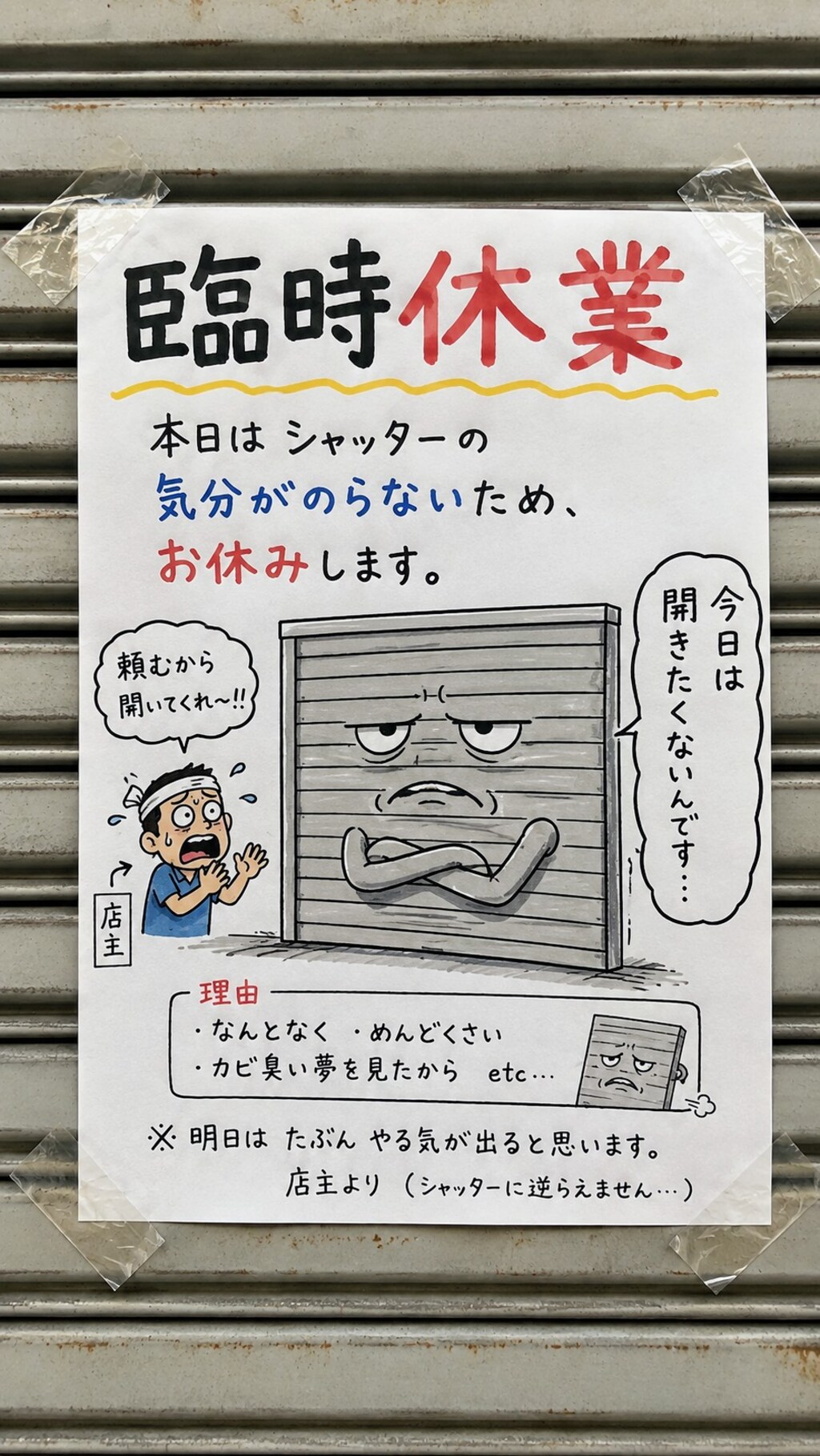 今日の貼り紙53