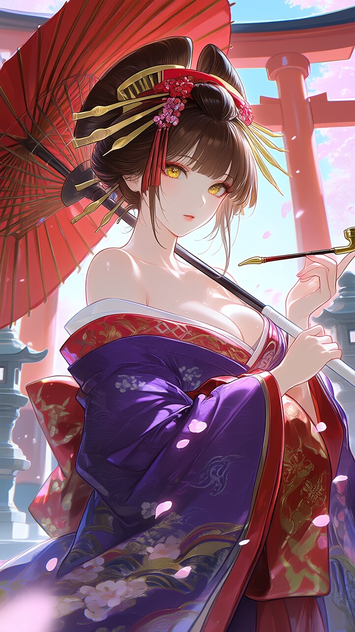 煙管女子