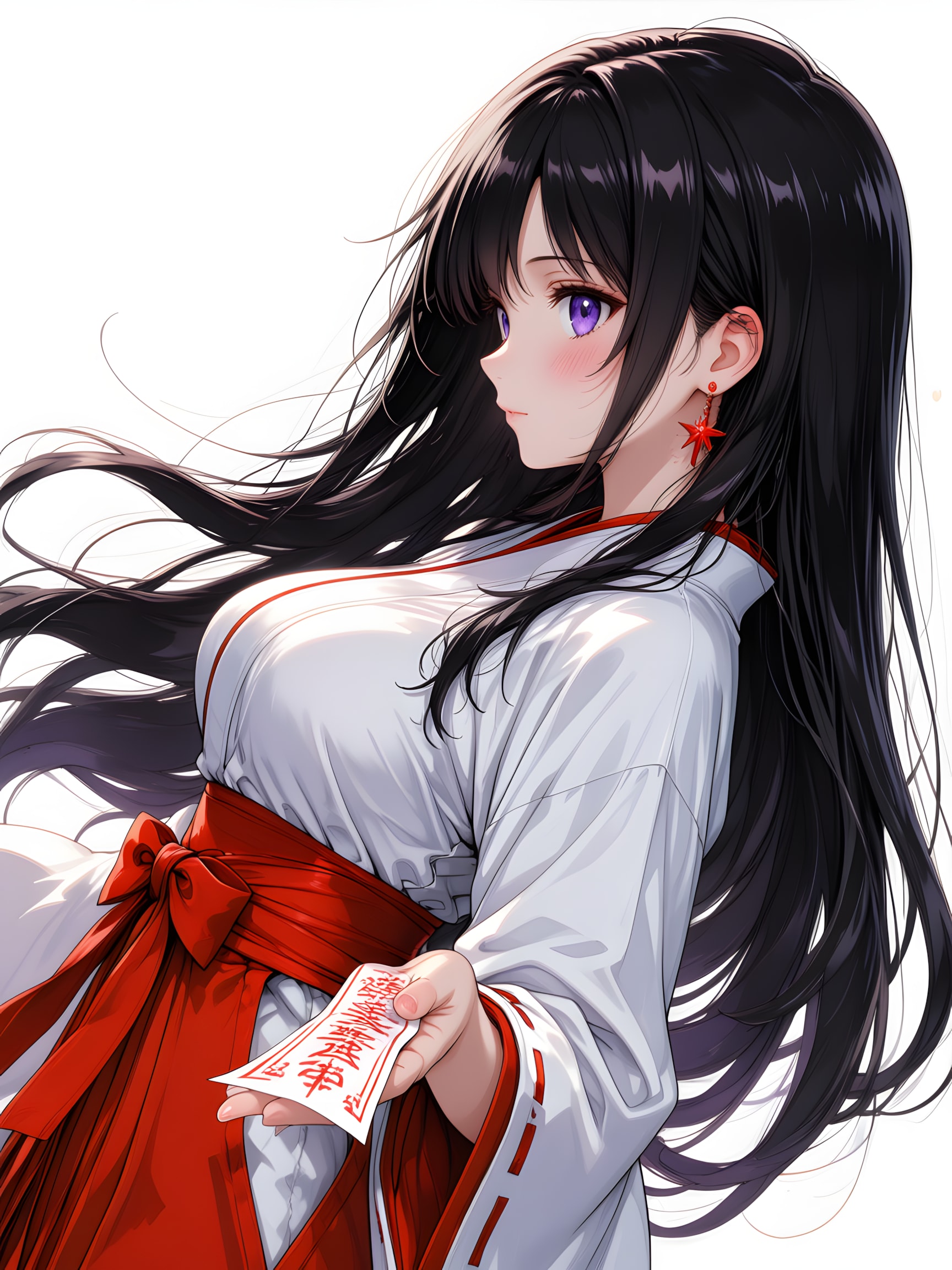 巫女姿（火野レイ：セーラーマーズ）