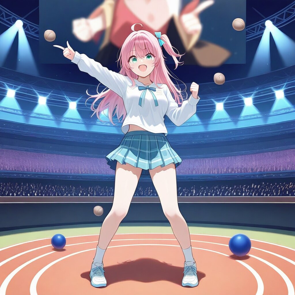 砲丸投げアイドル？