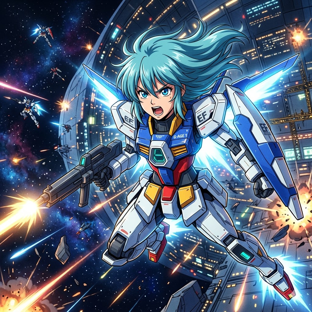 ガンダムAGE-1少女
