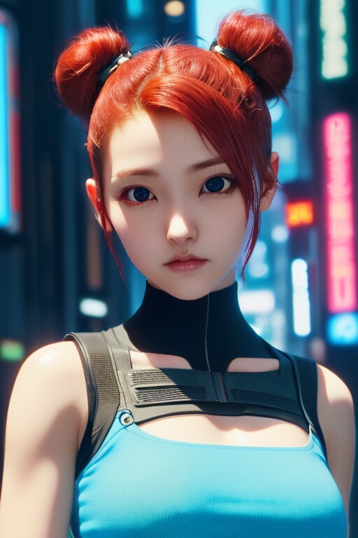 サイバーパンク(ちちぷい生成機能)/cyberpunk