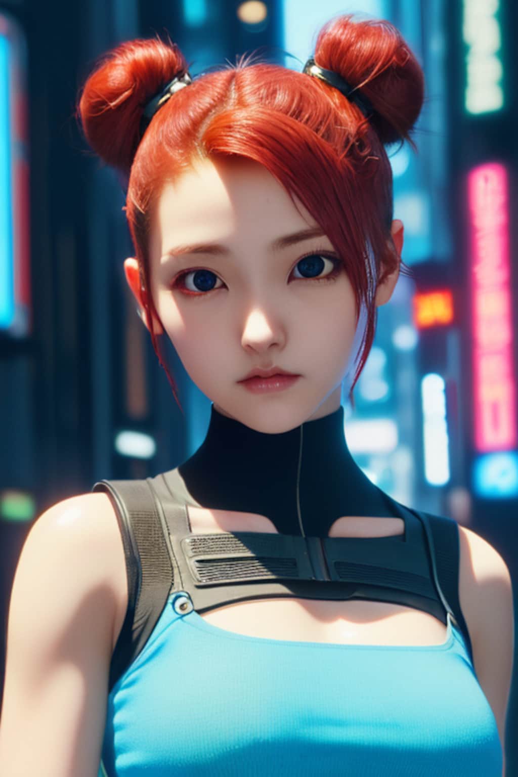 サイバーパンク(ちちぷい生成機能)/cyberpunk