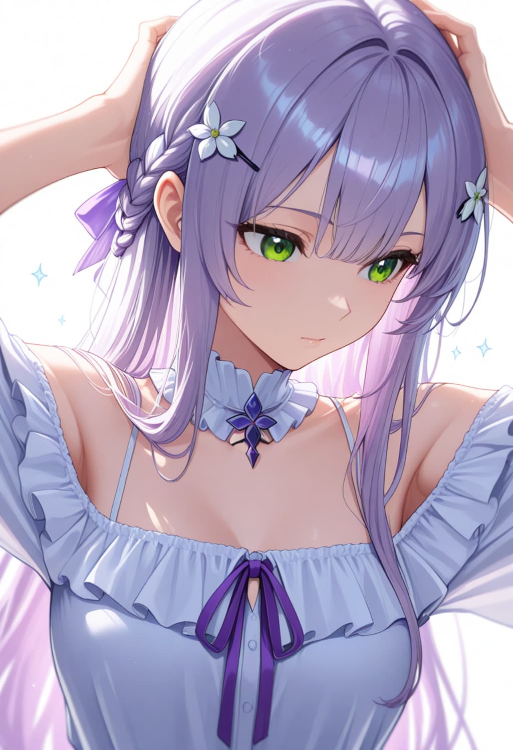 prefectIllustriousXL_v5でLILACちゃん