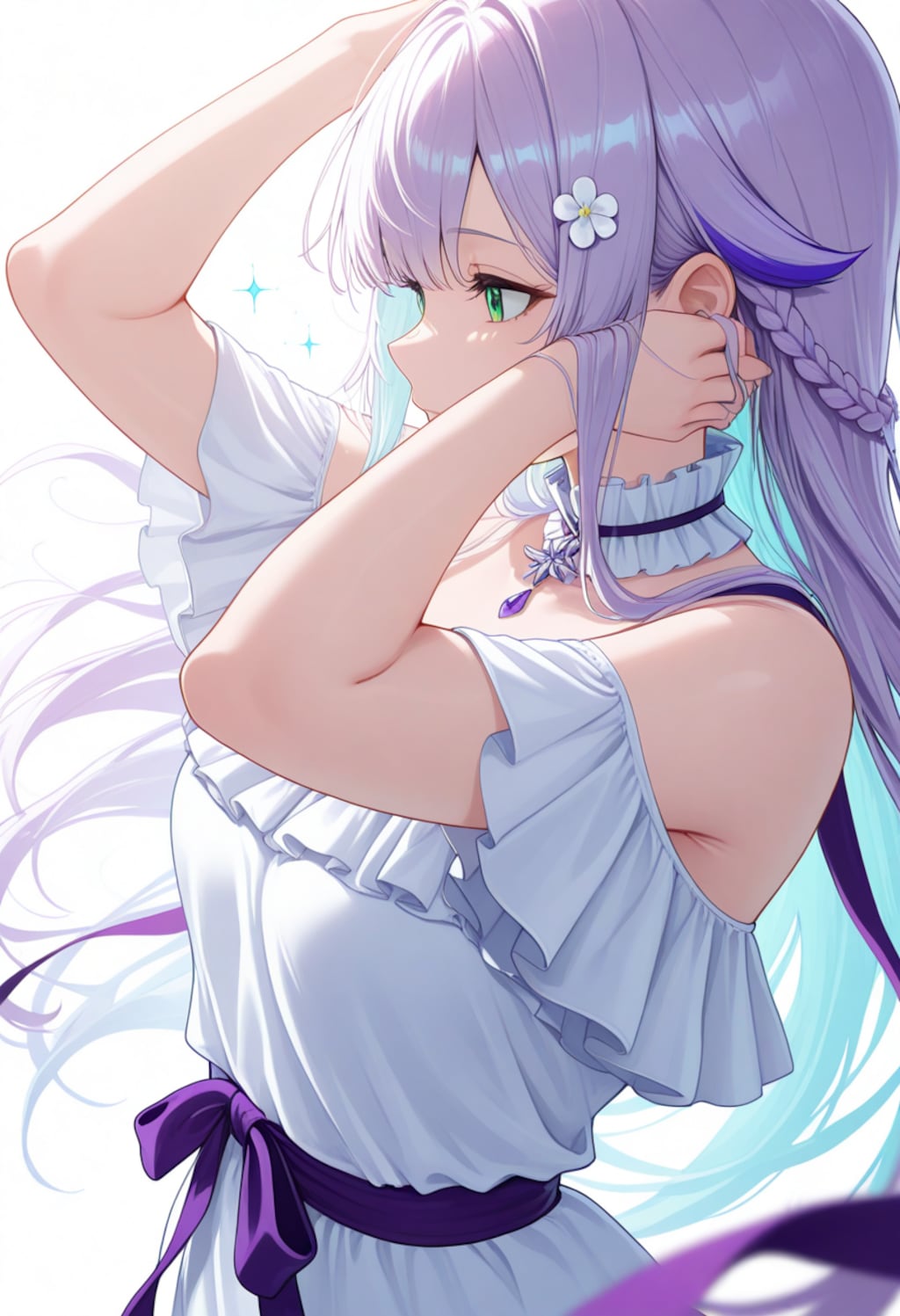 prefectIllustriousXL_v5でLILACちゃん