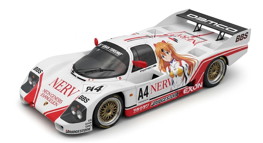 ポルシェ962C新世紀エヴァンゲリオン痛車レーシングカー