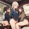 軍服娘の作戦会議 9枚目