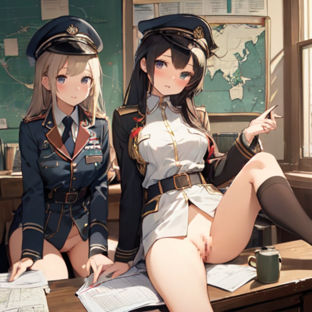 軍服娘の作戦会議
