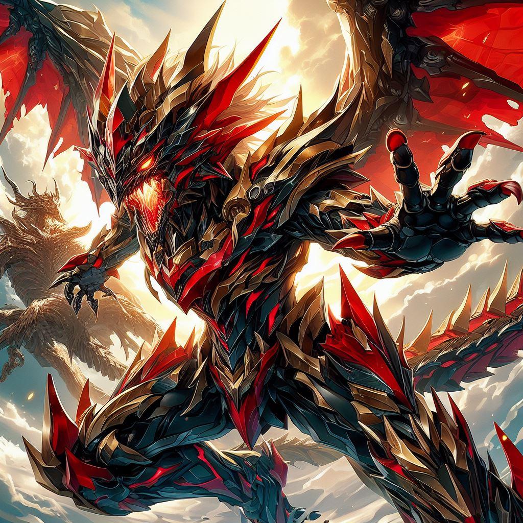 赤い龍魔神