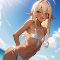 夏の妹エルフ 3枚目
