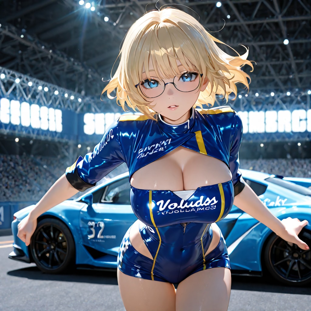 「車よりも私が見られてる・・・なんで？」