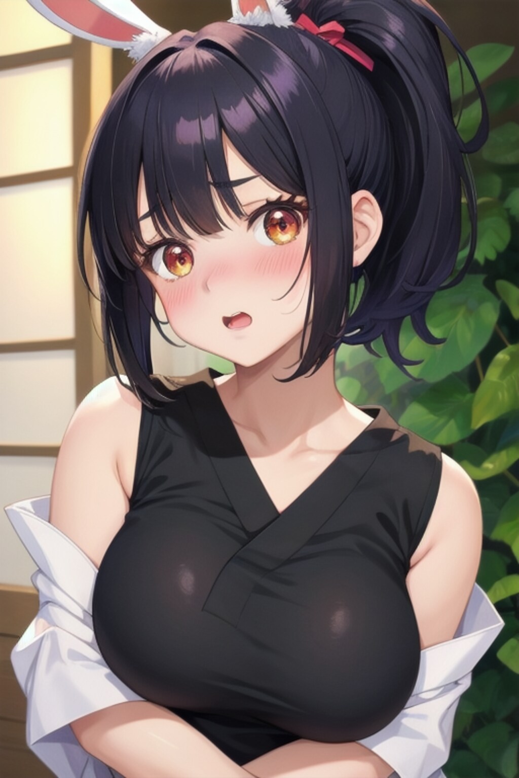 ショートポニテちゃん(バニー…？)