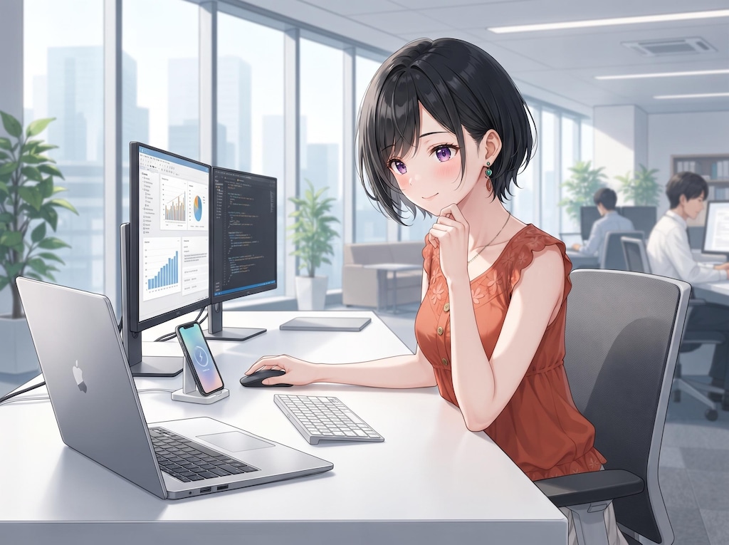 藍音ちゃんお仕事風景７変化