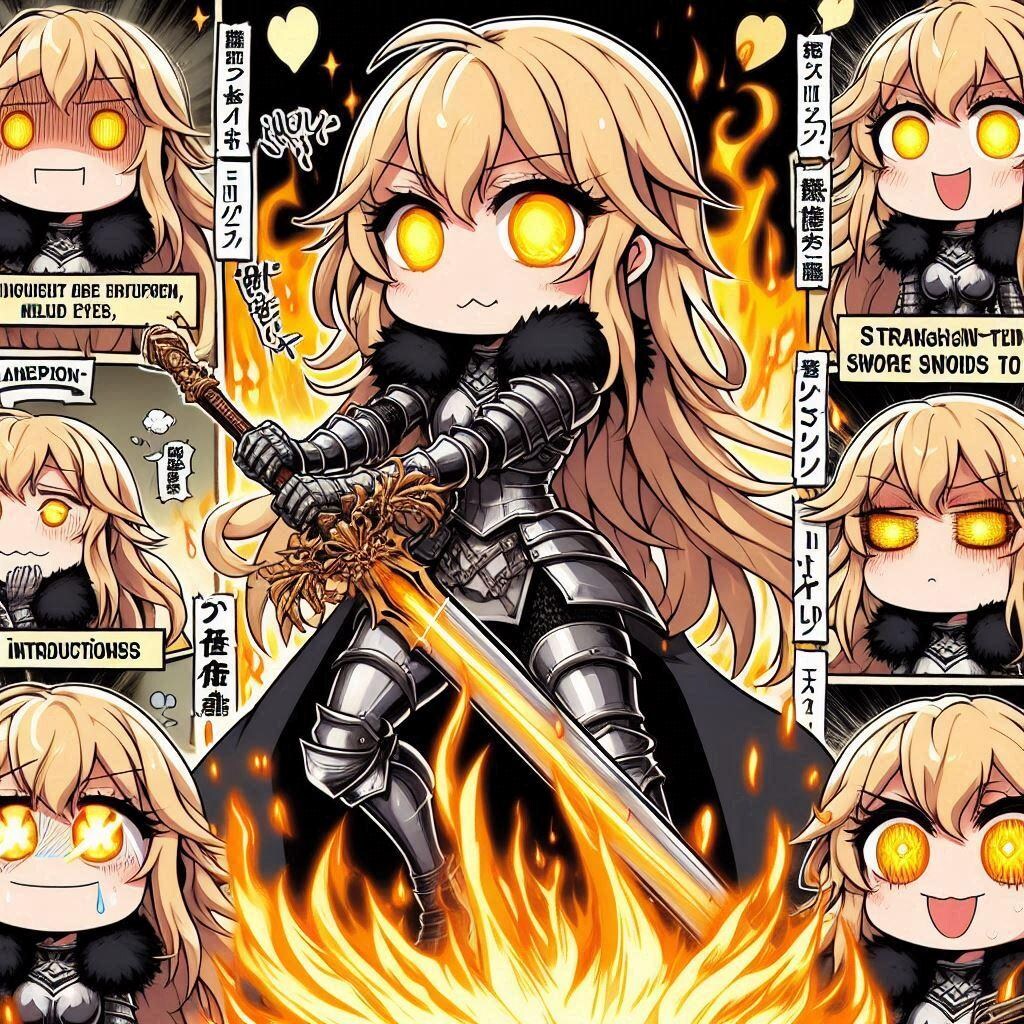 エリザベスのキャラクターシート風集